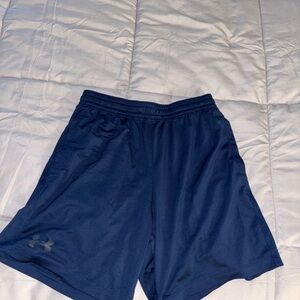 Under Armour Dark Blue Athletic Shorts